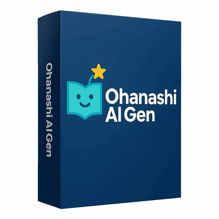 Ohanashi AI Gen: Passzív jövedelem AI-generált mesekönyvekkel ohanashi ai gen review
